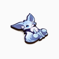 Значки деревянные &laquo;Аниме&raquo; в шоубоксе, 20 шт