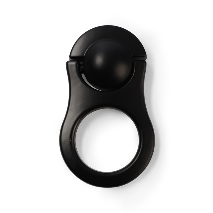 Ручка-кнопка CAPPIO OPENER, алюминий, цвет черный