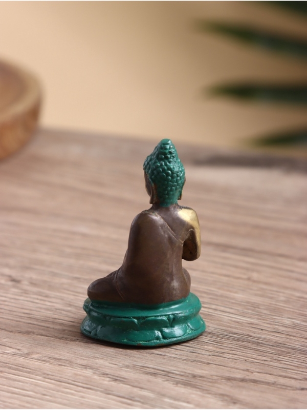 Сувенир бронза "Будда" 3х4х6 см