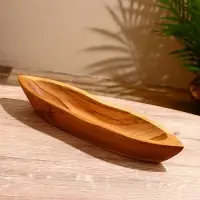 Блюдо &laquo;Лодочка&raquo;, 32&times;7&times;5 см, тиковое дерево
