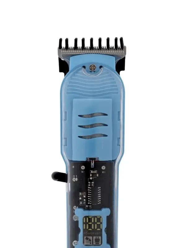 Машинка для стрижки LTRI-14, 1,5/2/3/4 мм, USB, голубая