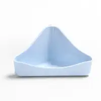 Туалет угловой для грызунов 16 х 9 х 8,5 см, микс цветов