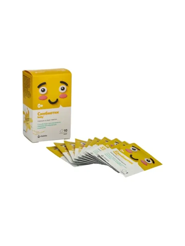 Синбиотик бэби ВИТАТЕКА порошок в саше-пакетах 10 шт по 1 г