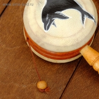 Сувенирный музыкальный инструмент "Клон-тонг" 22х6х4 см МИКС