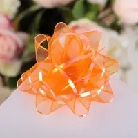 Бант - звезда №7.5 &laquo;Золотая полоса&raquo;, МИКС