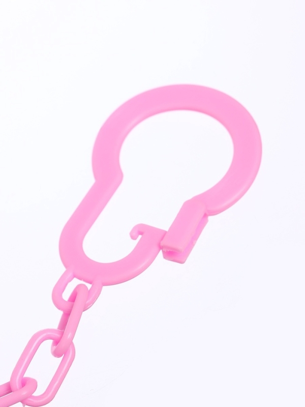 Держатель для соски - пустышки &laquo;Любимая доченька&raquo;, на цепочке, цвет розовый