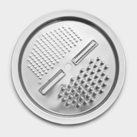 Набор посуды из нержавеющей стали &laquo;Помощник&raquo;, d=28 см (миска), h=9,4 см (тёрка)