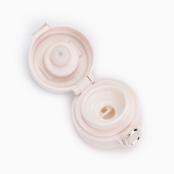 Термокружка, 420 мл, Simple Life is beauty, сохраняет тепло 8 ч, термометр