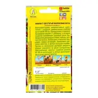 Набор семян Амарант "Малиновые бусы", О, 5 шт.