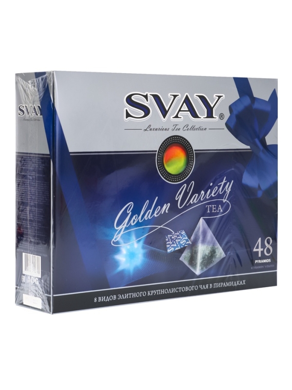 Чай ассорти SVAY red, 48 пирамидок