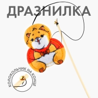 Дразнилка с игрушкой &laquo;Хомяк&raquo;, 6 см