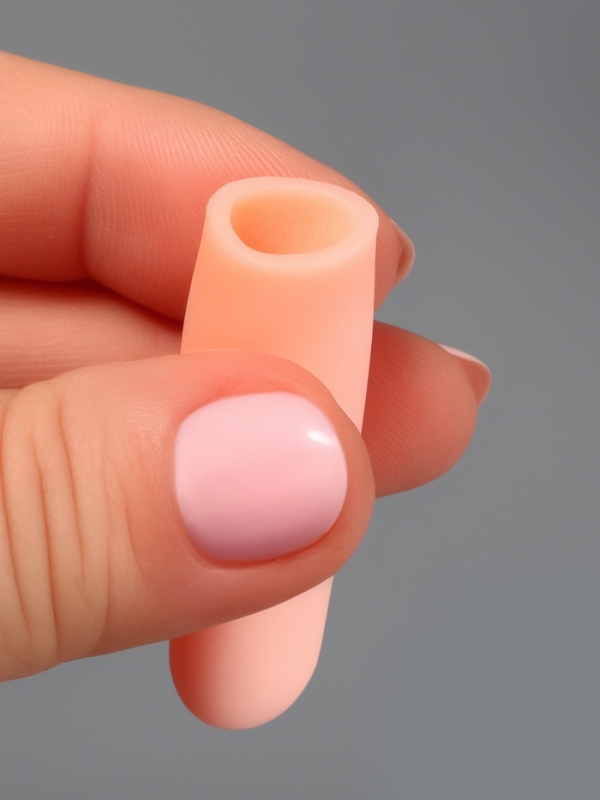 Напальчники для защиты пальцев, силиконовые, 2 шт, цвет бежевый