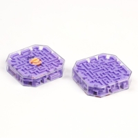 Головоломка лабиринт с шариком &laquo;Думай головой&raquo;, МИКС