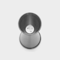 Джиггер Доляна &laquo;Металлик&raquo;, 35/60 мл, нержавеющая сталь