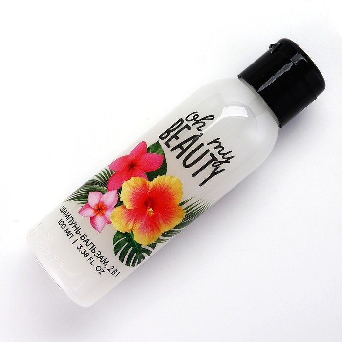 Шампунь-бальзам 2в1 Oh, my beauty, 100 мл, BEAUTY FOX