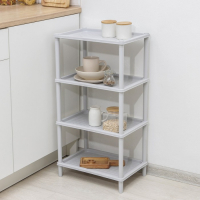 Этажерка напольная 4-х секционная &laquo;Флавия&raquo;, цвет МИКС