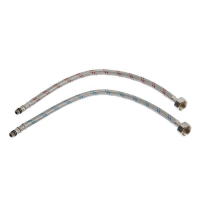 Смеситель для кухни Accoona A9890F-1, однорычажный, силиконовый излив, черный/хром