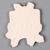 Новый год! Ёлочное украшение под раскраску &laquo;Подарок&raquo; с подвесом, кисть