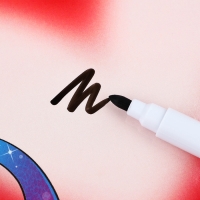 Магнитная доска с полем для записи и фломастером &laquo;Сердечко&raquo;, на Новый Год, 16,1 х 12,4 см