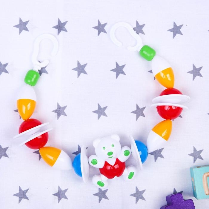 Растяжка на коляску/кроватку &laquo;Русский лес&raquo;, цвет МИКС, Аэлита