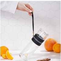 Термос, заварник чайный &laquo;Король Лев&raquo;, 290 мл, с двойными стенками, с силиконовой ручкой