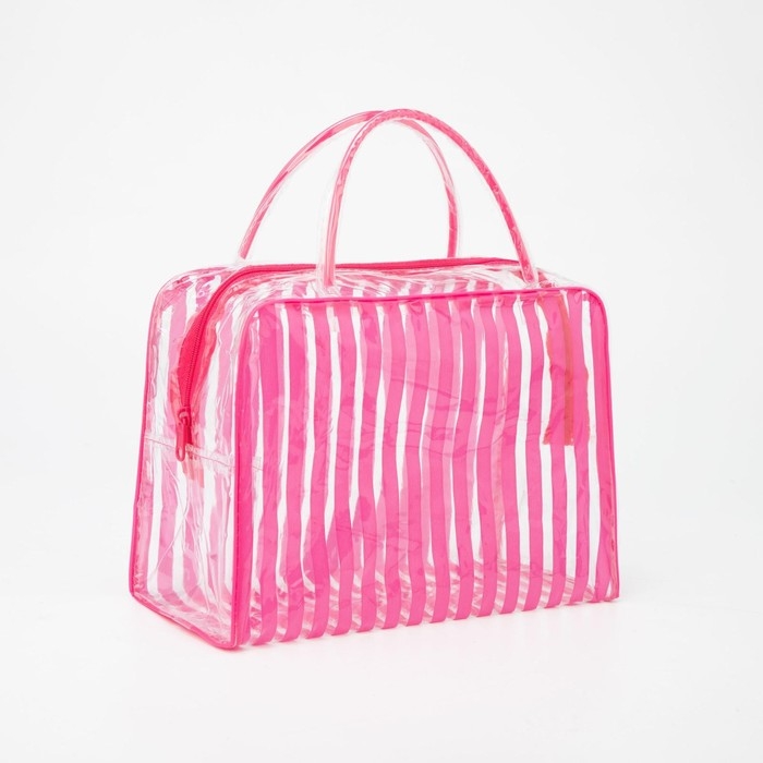 Косметичка на молнии, цвет розовый Косметичка на молнии, цвет розовый