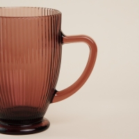 Кувшин для воды стеклянный SL Home &laquo;Модерн&raquo;, 1,2 л, 19,5&times;13&times;18,5 см, цвет розовый