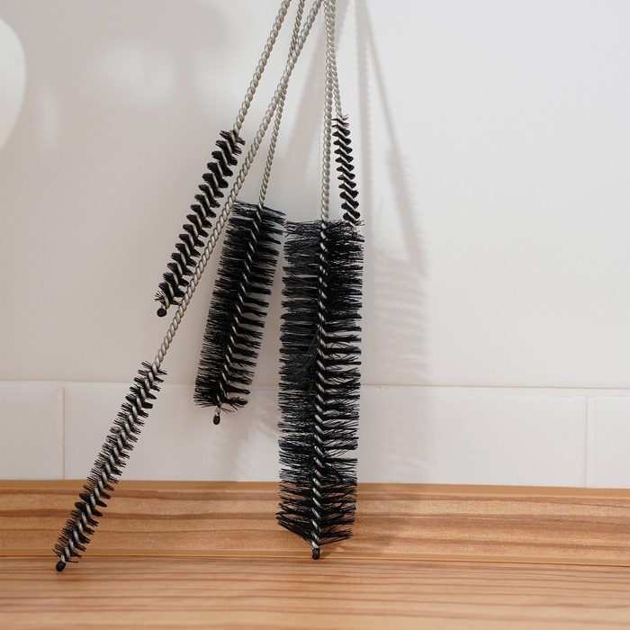 Набор ёршиков для посуды Доляна &laquo;Универсал&raquo;, 5 шт, от 28&times;3 до 12,5&times;0,6 см