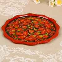 Тарелка &laquo;Фруктовая&raquo;,  D=23 см,  хохлома, микс