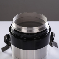 Термос "Амет. Дорожный" 1с666, с широким горлом, 0.5 л, 60 &deg;С, 6 ч, на ремне