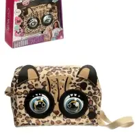 Музыкальная игрушка-сумочка "Котенок" звук, глазки моргают