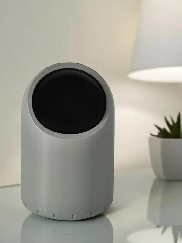 Ведро для мусора сенсорное, 2 л, серое