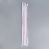 Молния &laquo;Спираль&raquo;, №5, разъёмная, замок автомат, 60 см, белая, розовая