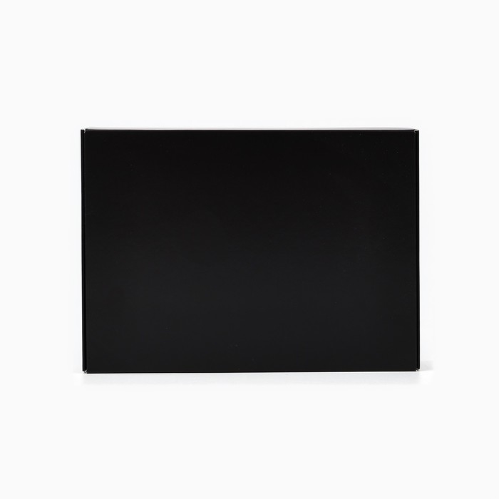 Коробка подарочная складная, упаковка, &laquo;Чёрная&raquo;, 21 х 15 х 5 см