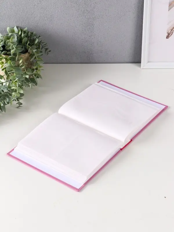 Фотоальбом 200 фото 10X15см, "Мишка с бантиком", ПП карм.