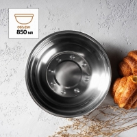Миска из нержавеющей стали &laquo;Мэйли&raquo;, 850 мл, 21&times;5 см