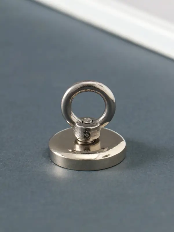 Поисковый магнит односторонний сила сцепления 0-23 кг d=32 мм