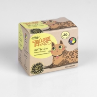 Гирлянда &laquo;Нить&raquo; 1.2 м, IP20, тёмная нить, 20 ламп, свечение мульти, 220 В