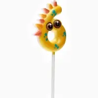 Свеча для торта цифра 6 &laquo;Зверюшка&raquo;, 5 см