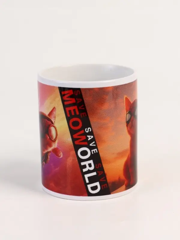 Кружка керамическая в коробке &laquo;Человек паук кот&raquo;, 320 мл