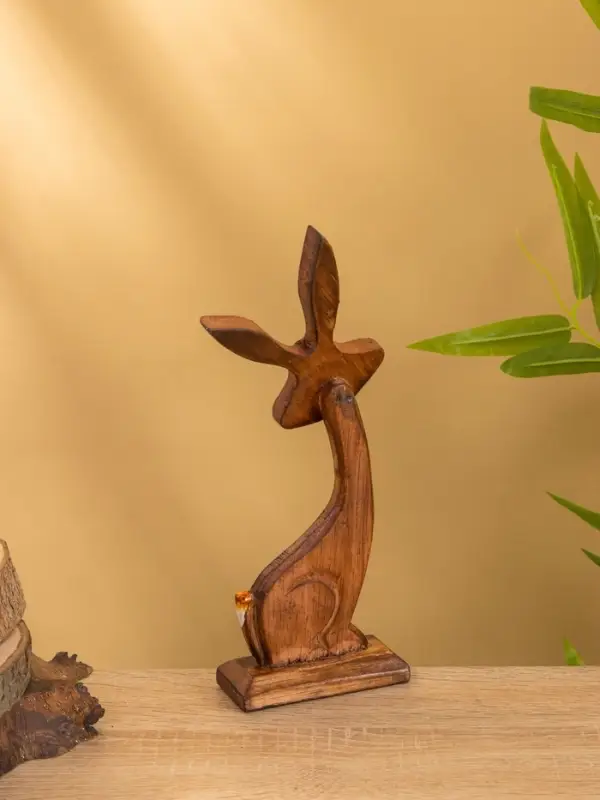 Сувенир на подставке &laquo;Заяц&raquo;, 12&times;4.5&times;24.5 см, дерево, МИКС