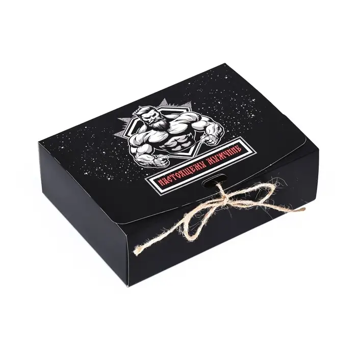 Коробка складная подарочная &laquo;Настоящему мужчине&raquo; 16.5&times;12&times;5 см