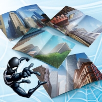 Альбом 100 наклеек &laquo;Человек-паук&raquo;, 17 &times; 24 см, 12 стр., Marvel