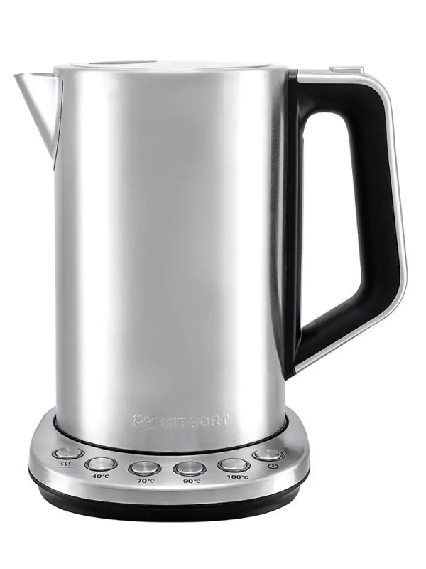 Чайник электрический металлический КТ-621 - 1.7 л