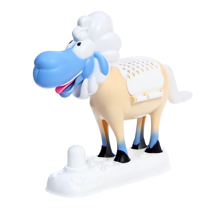 Набор для игры с мягким пластилином &laquo;Зверятки&raquo;, 3 баночки с массой для лепки, 5 предметов