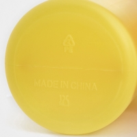 Набор бутылок для соуса Доляна, 350 мл, 6,5&times;12,5&times;19 см, цвет красный/жёлтый