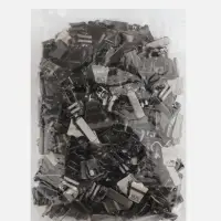 Бегунок для молнии &laquo;Трактор&raquo;, №8, цвет чёрный никель