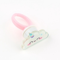 Кольцо крутящиеся детское  "Ты самая красивая", облако