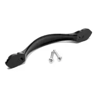 Ручка-скоба CAPPIO RSC024, м/о 96 мм, цвет черный/золото