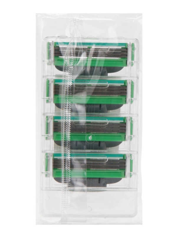 Сменные кассеты Gillette Mach3 зеленые, 8 шт